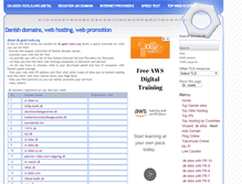 Tablet Screenshot of dk.geek-tools.org